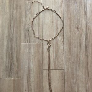 CC Gold Knot Necklace